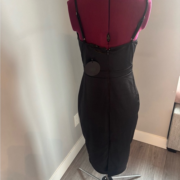 Elegant Black Dress size L - Picture 2 of 3